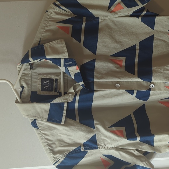 Armani Exchange short sleeve button down - Picture 4 of 5